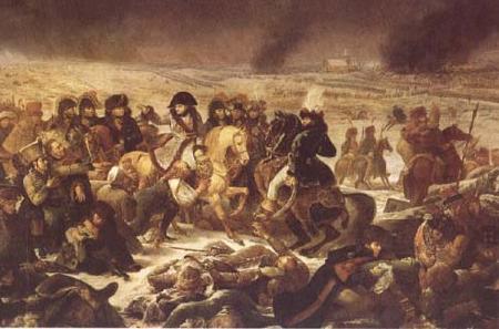 Baron Antoine-Jean Gros Napoleon on the Battlefield at Eylau (mk09) oil painting picture